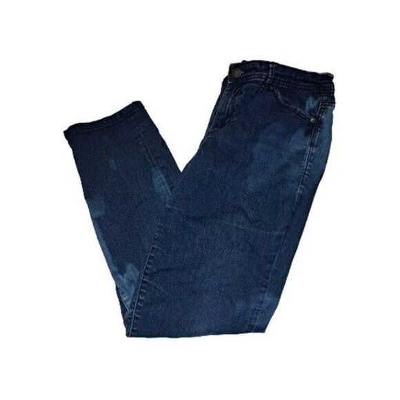 Calvin Klein Women's Size 10 Blue Jeans 30x30 Custom Bleached - Picture 2 of 5